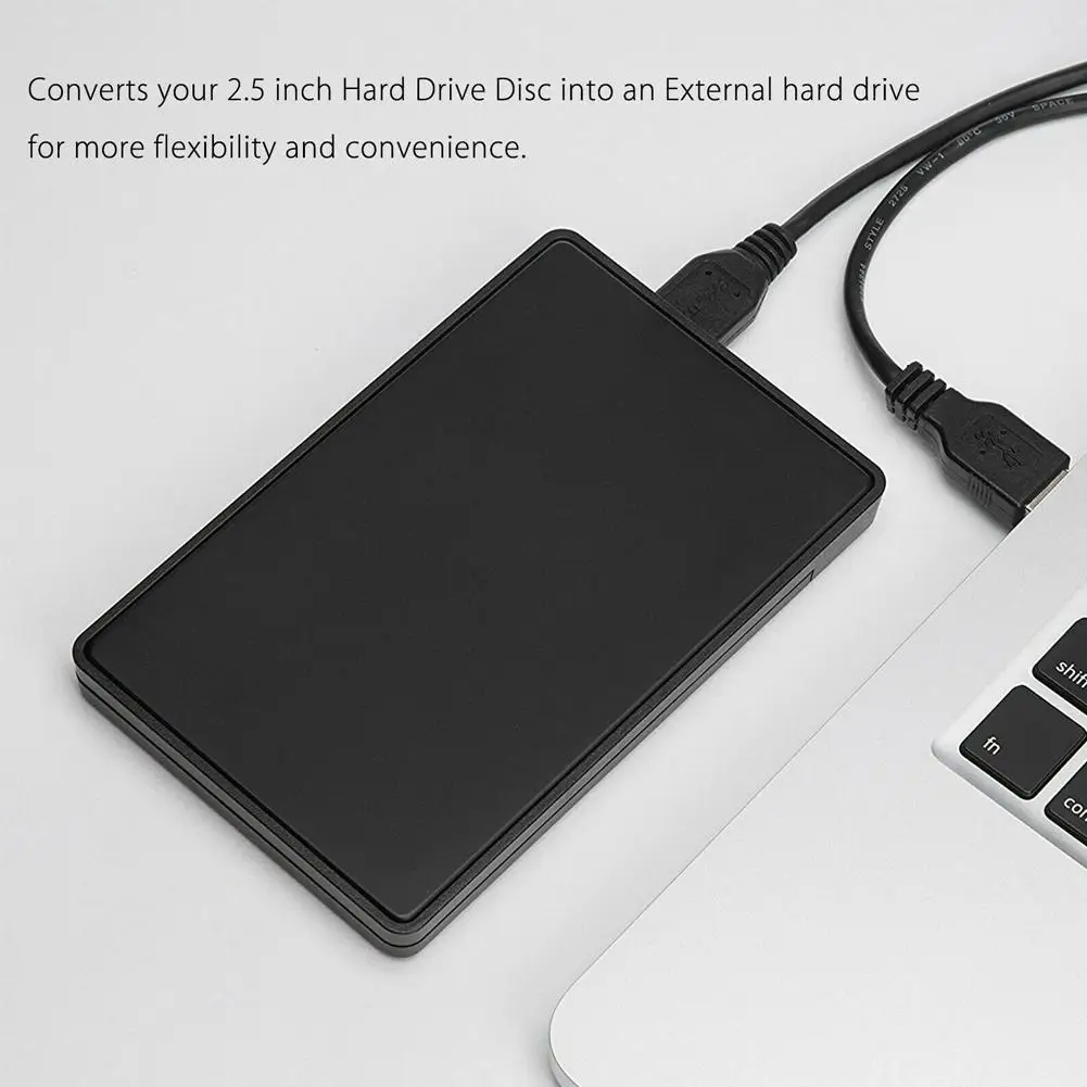 USB2.0 HDD корпус 2,5 дюймов последовательный порт SATA SSD жесткий диск коробка поддержка 2 ТБ Мобильный Внешний HDD Чехол