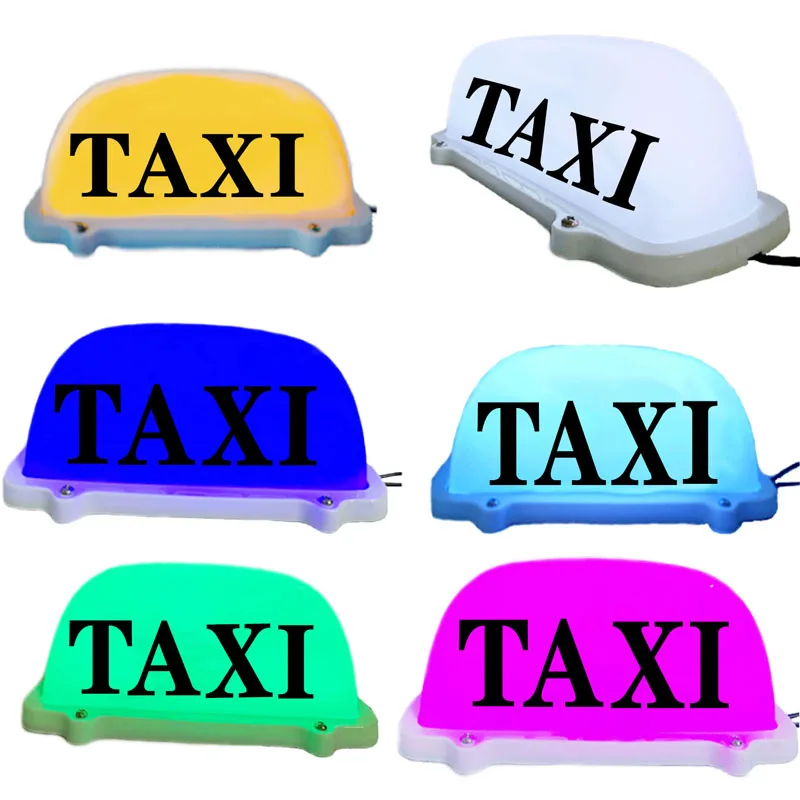 Taxi lamp Taxi light 12 colour taxi lights taxi roof lamp 12v Light