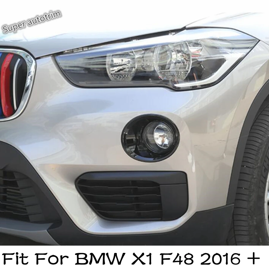 

Lapetus Accessories Front Face Fog Lights Foglight Lamp Cover Trim 2 Pcs / Set Fit For BMW X1 F48 2016 - 2019 ABS Exterior Parts