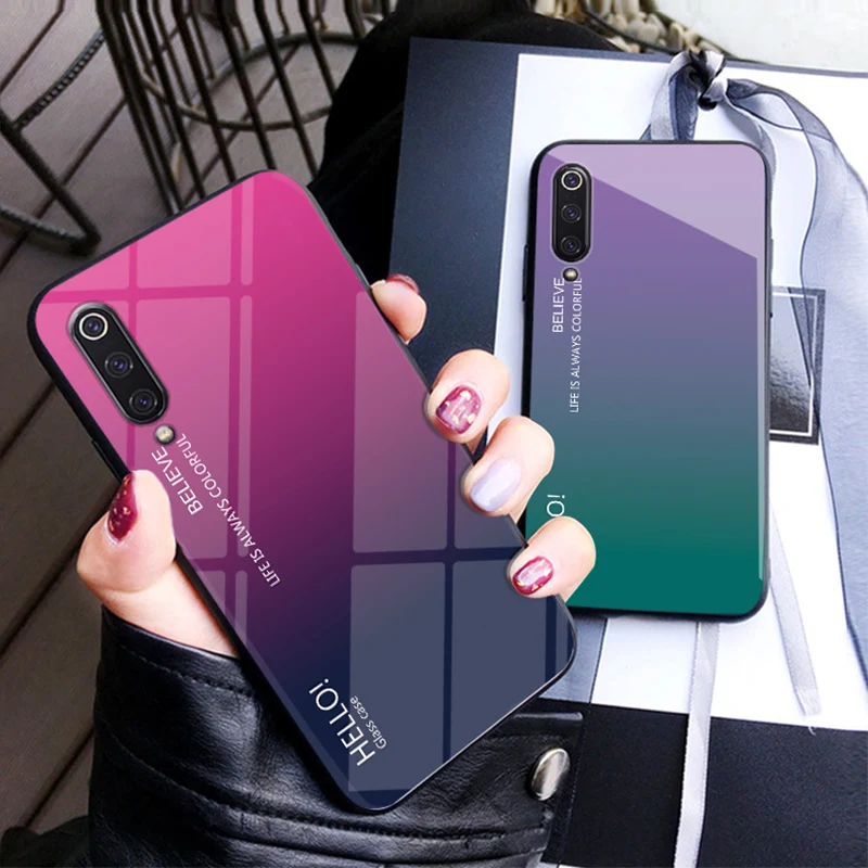 Soft Tpu Back Phone Cover For Mi Max 3 Mix 2 2S Play Hard Temepred Glass Case Xiaomi A3 A2 Lite A1 Capa | Мобильные телефоны и
