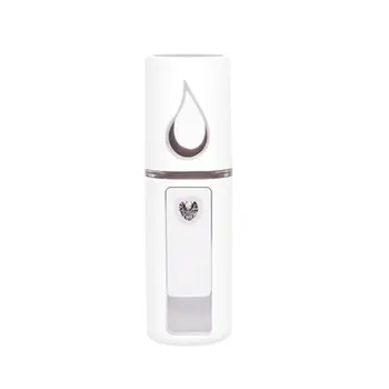

Portable Small Humidifier USB Rechargable Handheld Water Meter Charging Mini Steamed Face Humidifier With/Without Mirror