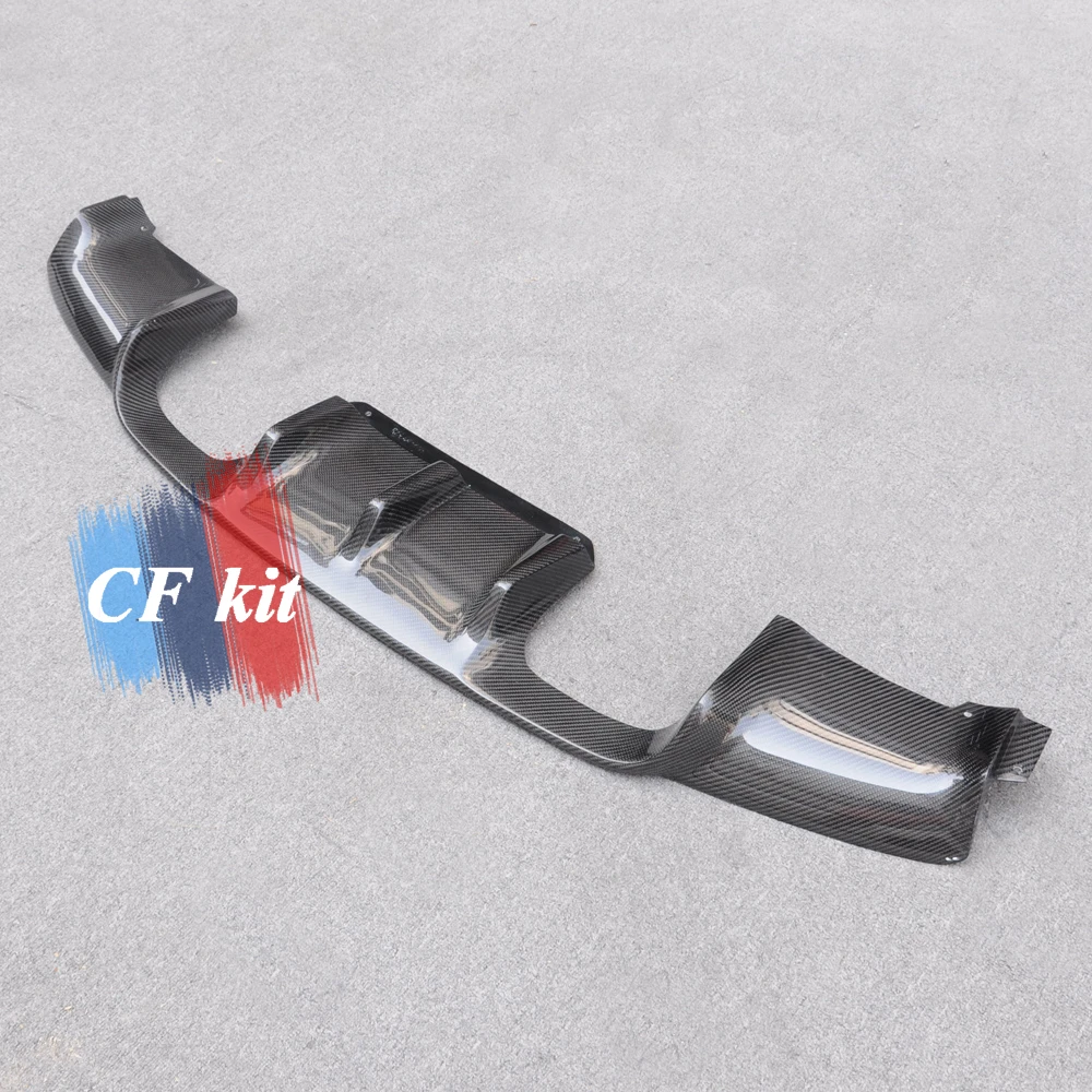 CF Kit V style настоящий карбоновый распылитель для BMW 3 серии M3 E92 2008-2013 спойлер заднего бампера для стайлинга автомобилей