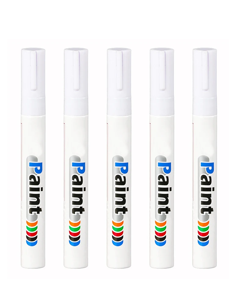 Waterproof Permanent Paint Marker Pen For Car Tyre Tire Tread Rubber Metal White Marker Paint By Number