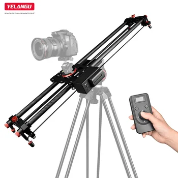 

YELANGU L80RC 31.5inch Carbon Slider 2.4G Wireless Control Video Track Slider Smooth Focus+Remote Control for DSLR ILDC Cameras