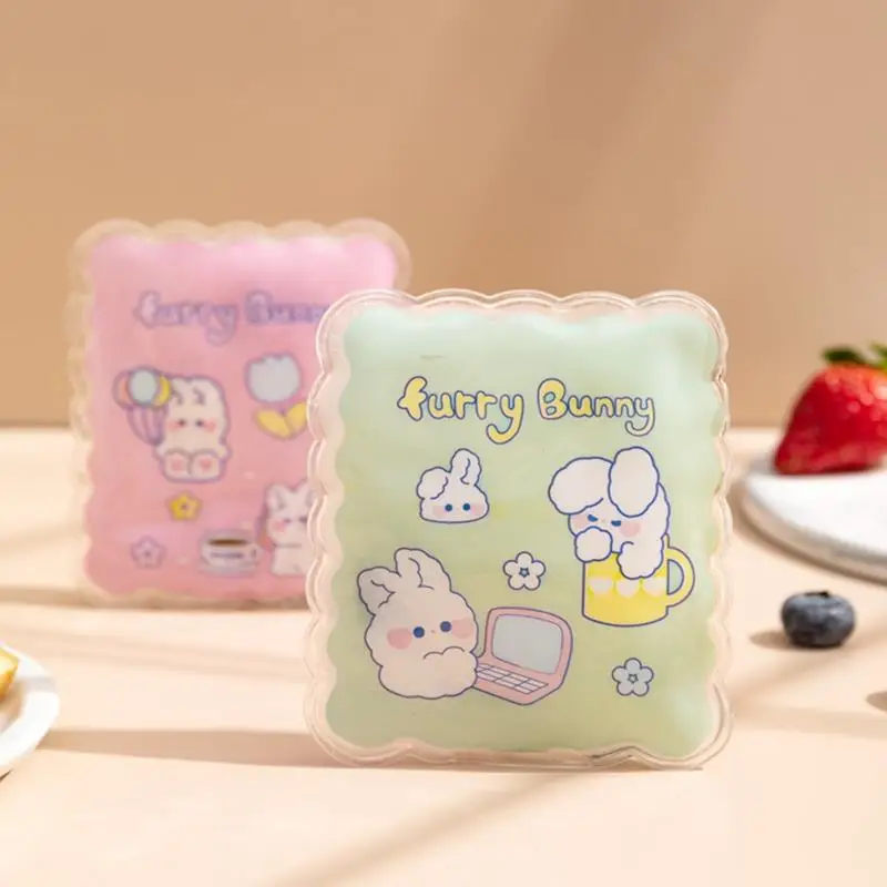 1pc Winter Reusable Gel Hand Warmer Cute Cartoon Instant Self Heating Pack Warmer Portable Hand