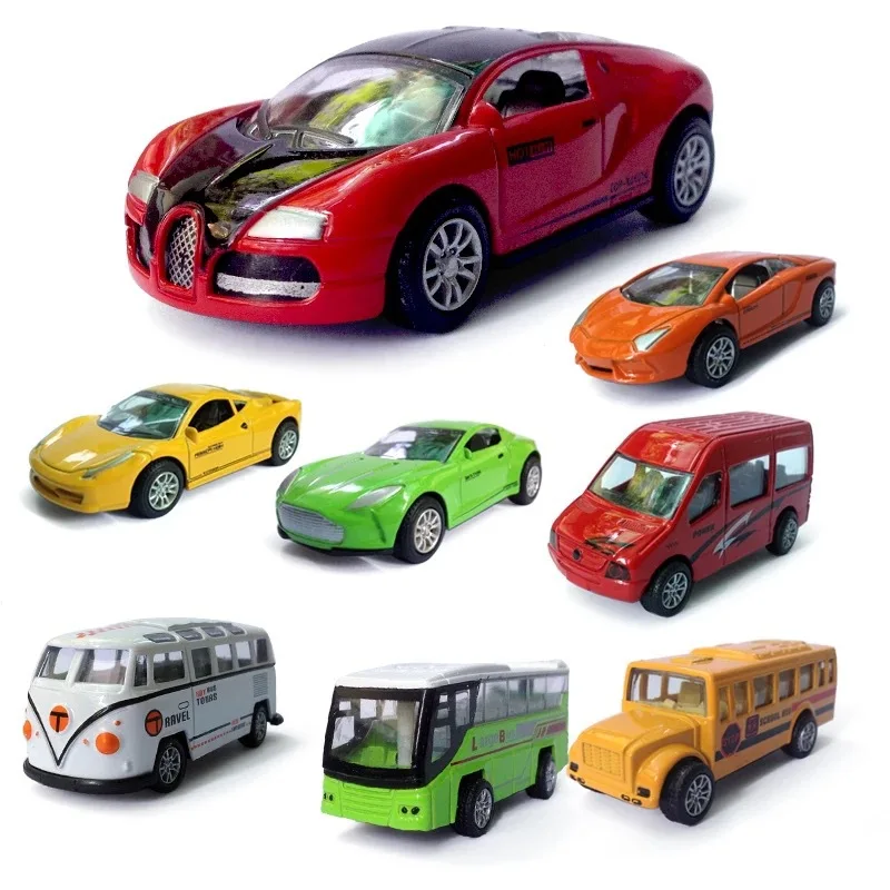 

1/64 Scale Alloy Car Model Simulation Mini Pull Back Vehicle Set Cars Model