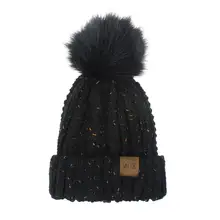 Новая женская теплая зимняя Повседневная вязаная шерстяная шапочка для девочек, шапка для катания на лыжах, лыжная шапка для женщин, s beanie, шапки czapka meska zimowa 3