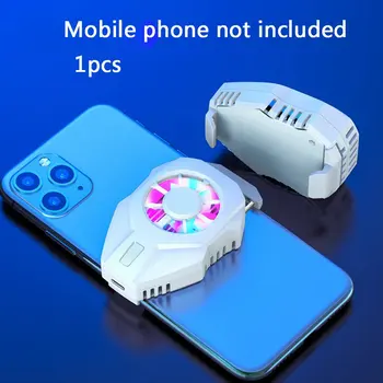 

Portable Cooling Fan Game Mobile Phone Cooler USB Powered Cell Phone Radiator Snap-on Cooling Tool For Phone