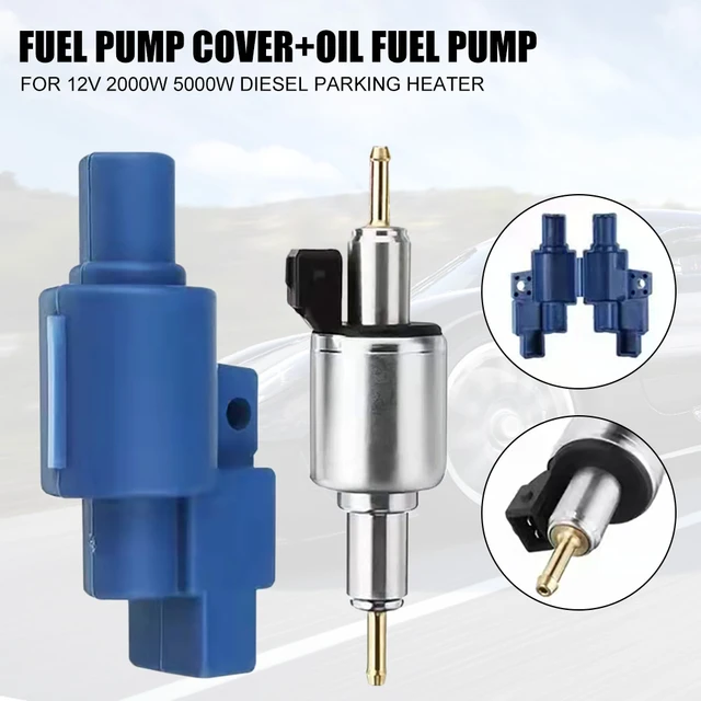 Couvercle de pompe à carburant pour chauffage de voiture, étui de  protection, réglage rapide, pompe doseuse diesel, chauffage de  stationnement, 12V