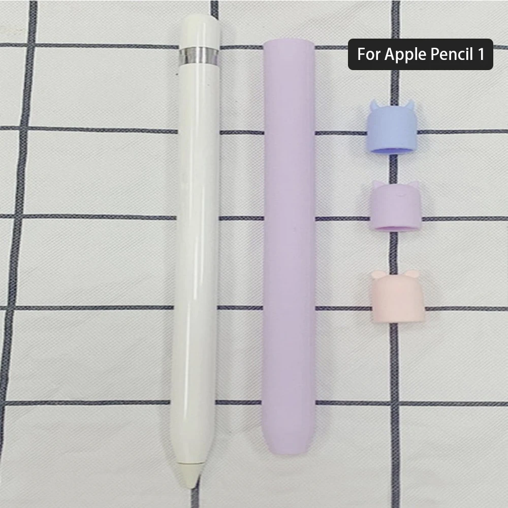 For Apple IPad Pencil 1 2 Pencil2 Tablet Touch Pen TPU Soft Silicone Protective Tip Cover Screen Stylus Anti-scratch Nib Case For Apple IPad Pencil 1 2 Pencil2 Tablet Touch Pen TPU Soft Silicone Protective Tip Cover Screen Stylus Anti-scratch Nib Case