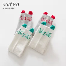 Kacakid/весенне-осенние детские носки хлопковые носки с милыми рисунками для мальчиков и девочек носки без пятки носки с рисунками для малышей