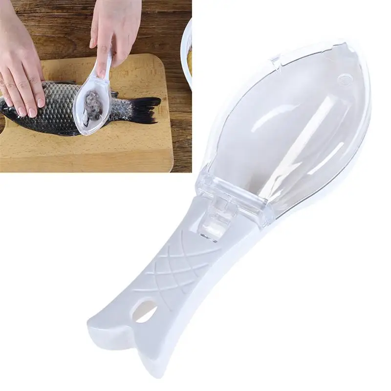 Kitchen Fish Scale Shaving Tool Planing Manual Brushing Fish Tool Home Kitchen Knife Scraping Scale Fish 5
