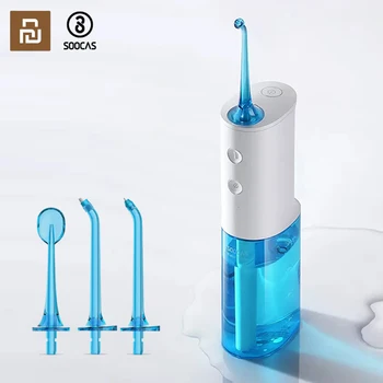 

SOOCAS W3 Electric Oral Irrigator Rechargeable Waterproof Water Flosser Toothpick Cleaner Dental 3 Substituted Nozzles