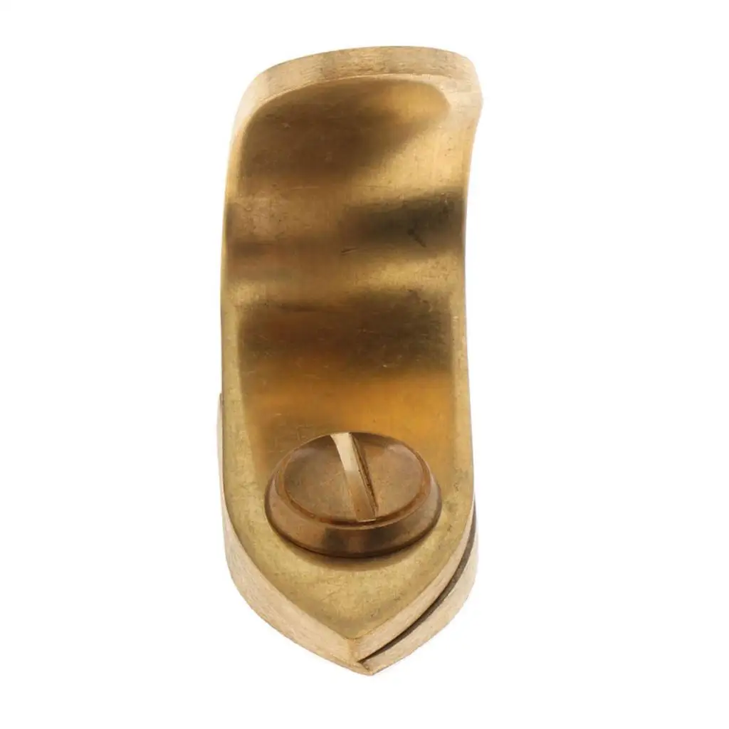 Right Hand Sax Thumbrest Saxophone Thumb Rest Hook Holder Parts -Golden