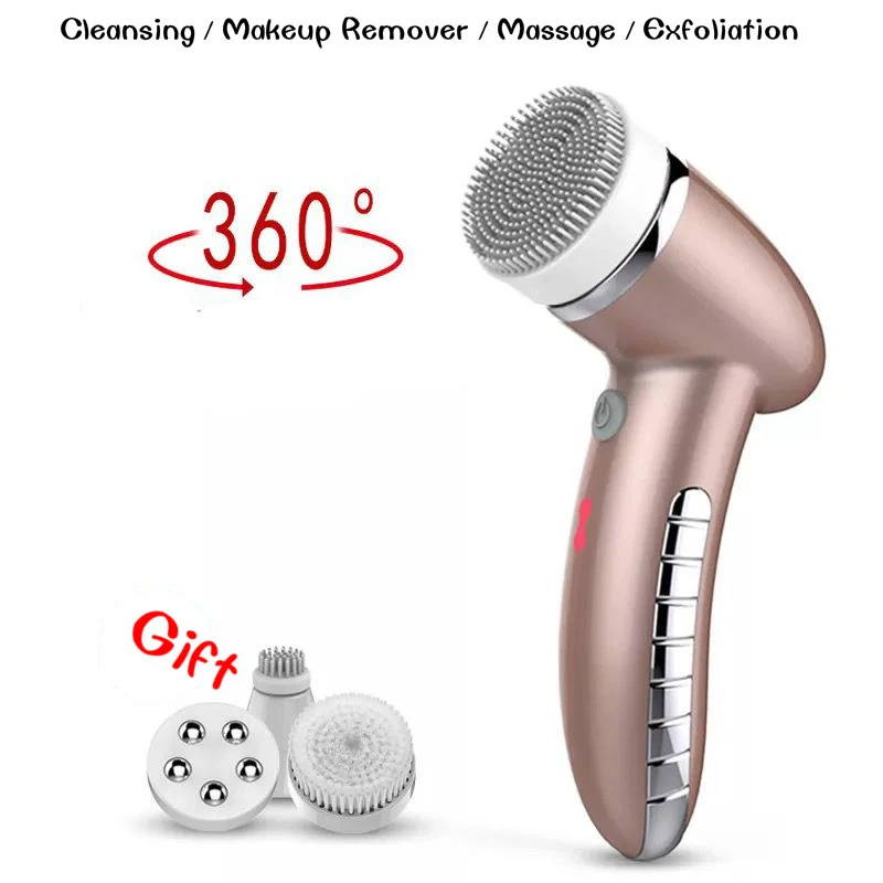 

Multifunctional Electric face cleansing brush Waterproof Rechargable Blackhead Removal Ultrasonic Cleanser Skin Care Tool