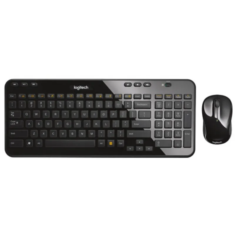 

Logitech MK365 Wireless Mouse And Keyboard Chocolate Thin Mute Button Laptop Office Household Game Keyboard Set