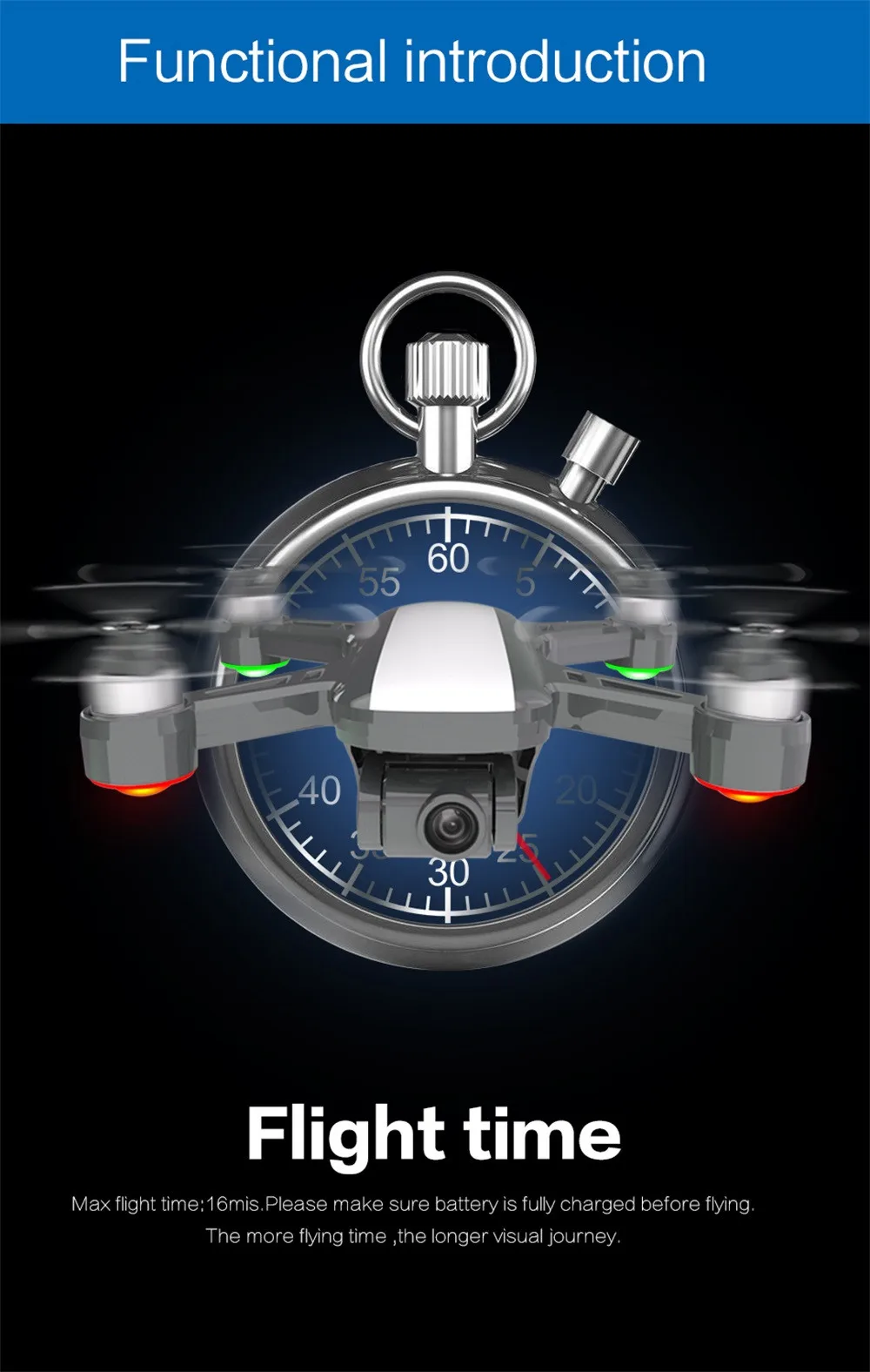 C-Fly DR-EAM gps WI-FI с видом от первого лица 2 Ось Gimbal 4k HD Камера оптический Fl-ow Drone