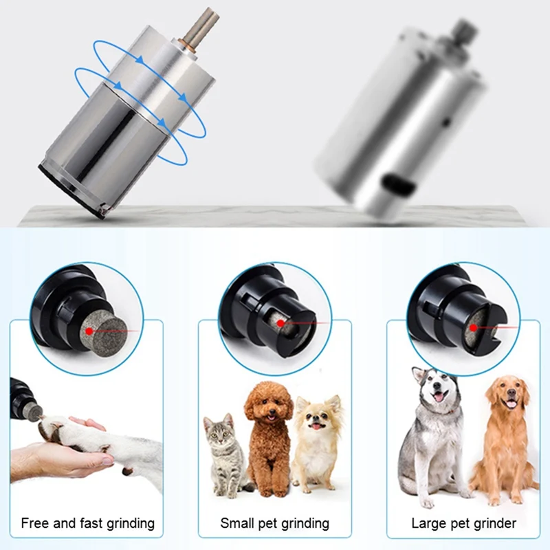 Машинка для стрижки ногтей для собак, машинка для стрижки ногтей, безболезненная USB электрическая машинка для стрижки кошачьих лап, машинка для стрижки ногтей, перезаряжаемая машинка для стрижки собак