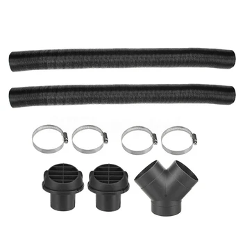 

For Diesel-Heater 75mm Heater Pipe Ducting Y-Branch Warm Air Outlet Vent