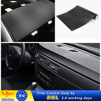 

4pcs/set 30*200cm 4D 5D Carbon Fiber Vinyl Wrap Film Car Wrapping Foil Console Computer Laptop Skin Phone Cover Motorcycle
