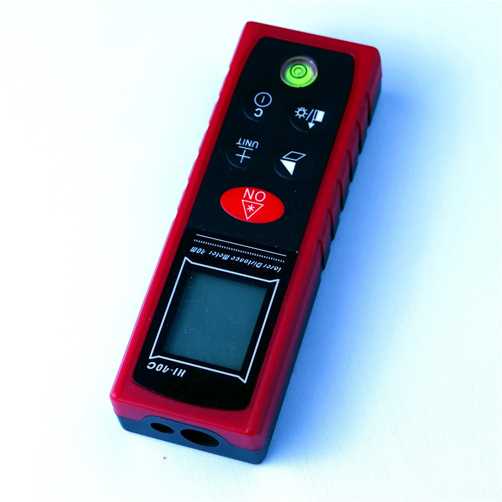 

Hot Selling Amazon AliExpress Factory Direct Selling 40M Hand-held Laser Range Finder Dull Polish Red + Black