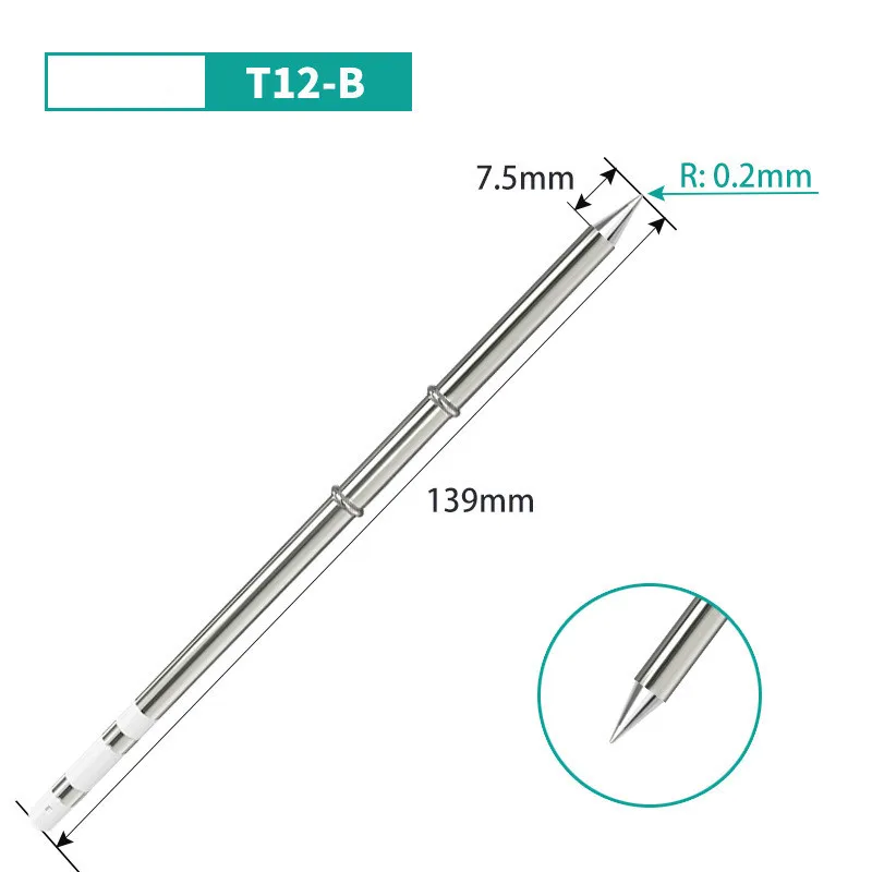 T12 Series T12-BC1 BC1.5 BC2 BC3 BCF1 BCF2 BCF3 Soldering Iron Tips welding tools best soldering station Welding Equipment