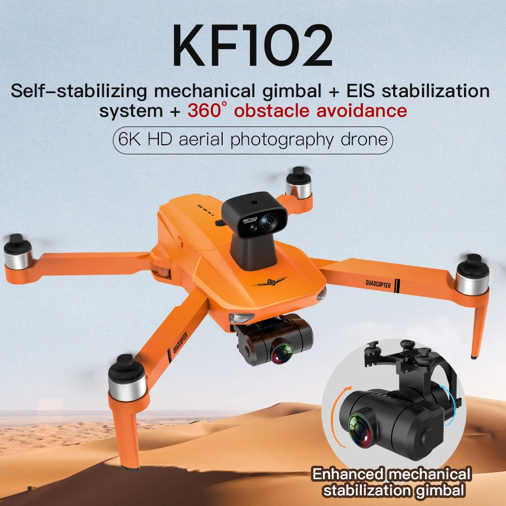 Xkj Gps Drone 8k Hd Camera 2-axis Gimbal Professional Anti-shake Aerial  Photography Brushless Obstacle Avoidance Quadcopter Toys - Rc Quadcopter -  AliExpress