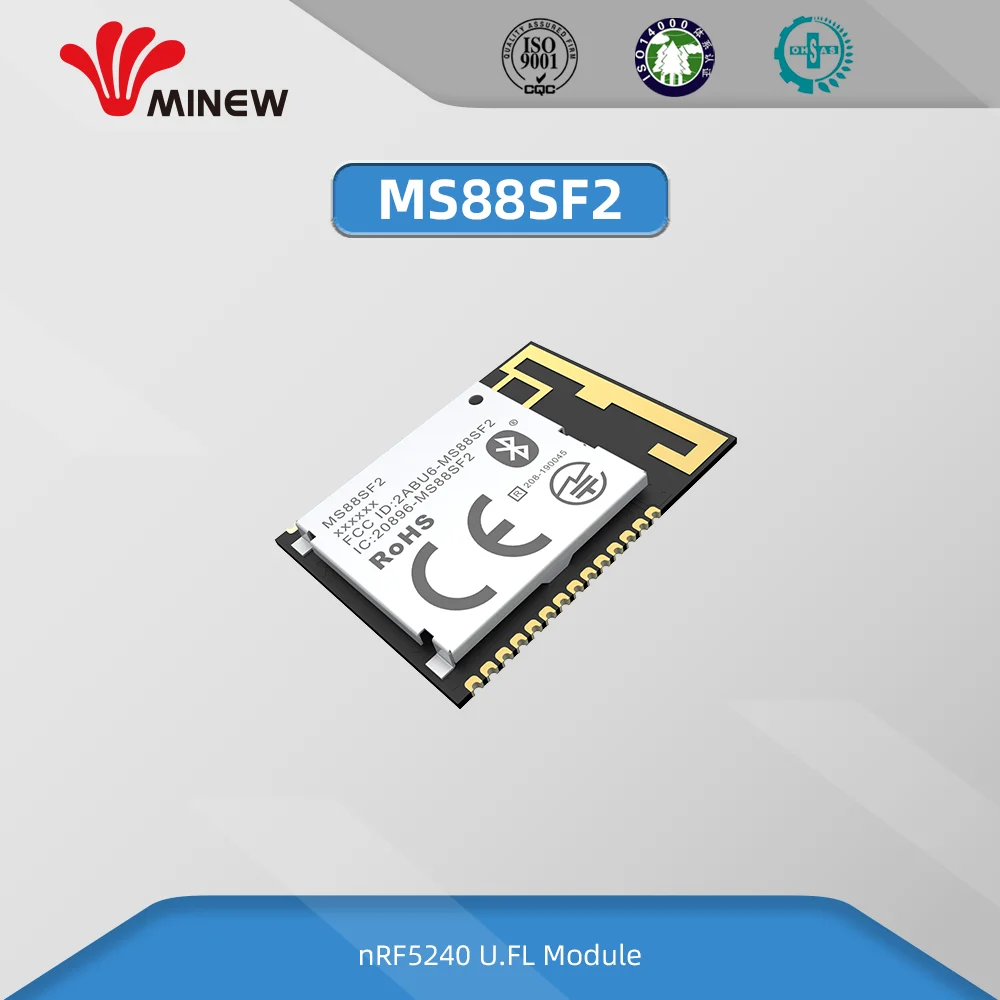 Модуль передатчика 2 4 ГГц nRF52833 BLE 5 1 Utra беспроводной модуль широкого диапазона