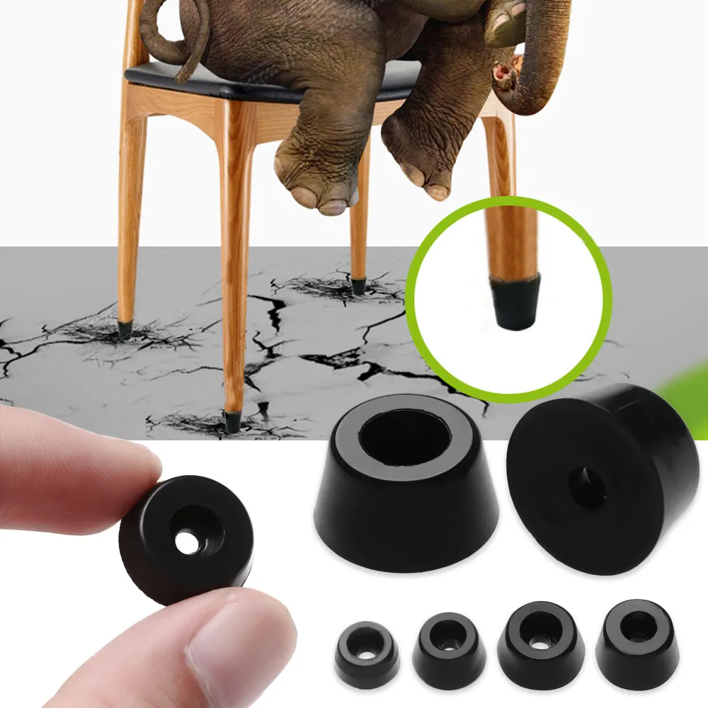 Furniture leg pads Chair leg caps Chair leg protector Furniture foot pads Rubber furniture feet pads Furniture leg caps Furniture foot protector Furniture gliders Furniture foot mats 20pcs Rubber Feet Chair Floor Protector Non-slip Furniture Feet Table Leg Cover Cabinet Bottom Pads Funiture Legs anti slip pad