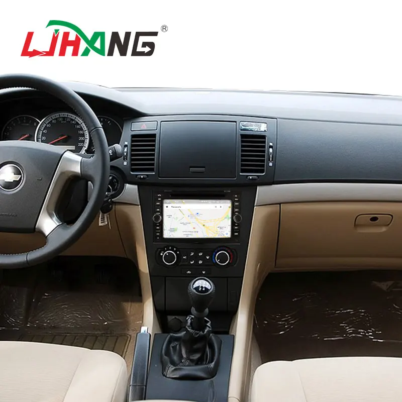 Top LJHANG 2 Din Android 9.0 Car DVD Player For Chevrolet Aveo Epica Captiva 2005-2011 WIFI GPS Navigation RDS IPS Car Radio Stereo 5
