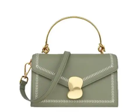

Summer new bag sanding lock buckle head layer cowhide casual cross section handbag