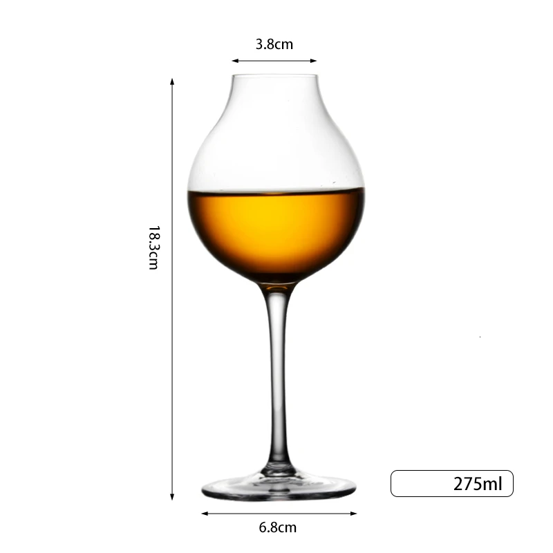 Style 5 Specialty Sommelier Whiskey Tasting Glass Chateau Whisky Copita Nosing Crystal Goblet Graceful Shape Sweet Wine Cups Wholesale - Цвет: Style 5