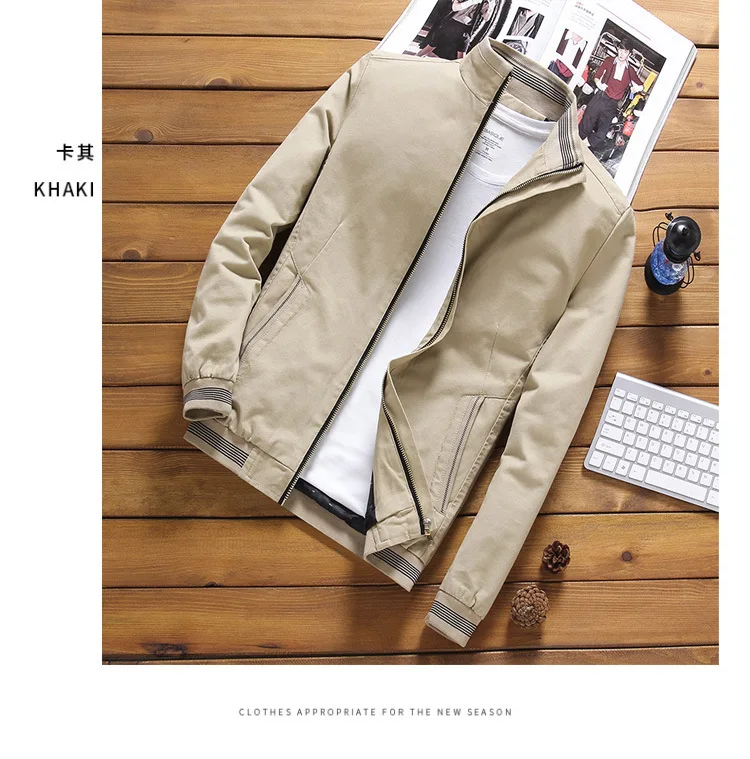 Мужская одежда зима стиль Мужская куртка плюс бархат стиральная Slim Fit Стенд воротник молодежное пальто прямые