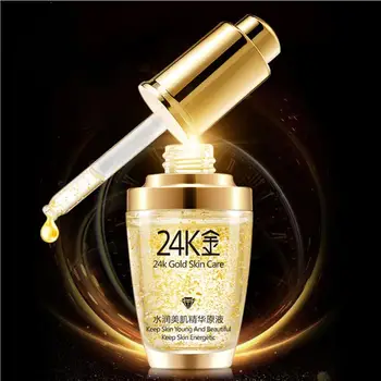 

24K Gold Serum Hyaluronic Acid Serum Anti Aging Anti Wrinkle Liquid Moisturizing Whitening lift Firming Skin Repair Care 30ML