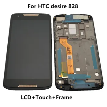 

For HTC desire 828 LCD Display + Touch Screen Digitizer Glass Assembly For HTC desire 828 Display with Frame Repair Parts+Tools