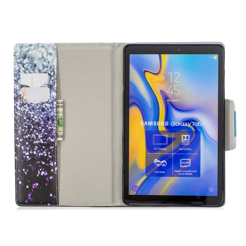 Wekays для samsung Tab A2 10,5 T590 кожаный чехол с единорогом для samsung Galaxy Tab A 10," T590 T595 T597 чехол s