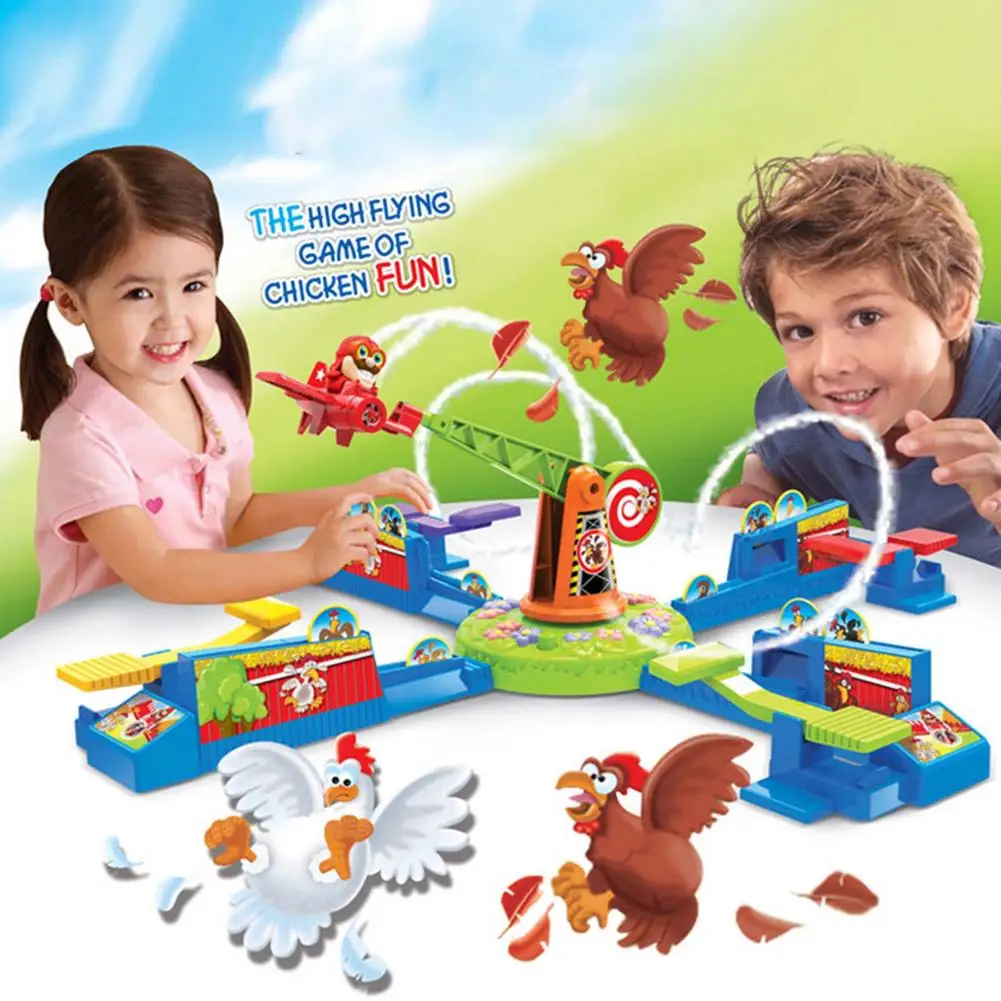 Crianças diversão interativa galinha colocar ovo brinquedos de mesa família  atividade festa jogo para crianças mão-olho coordenar aprender brinquedo  educacional - AliExpress