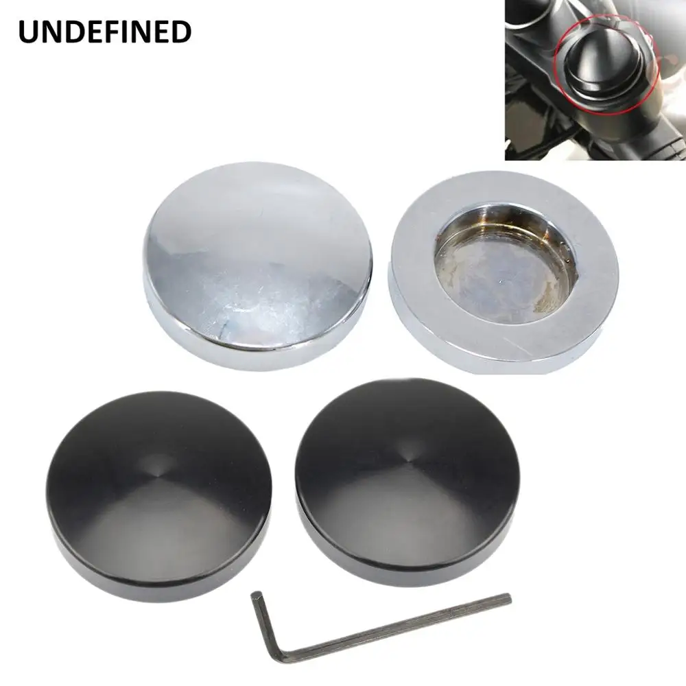 

Motorcycle Accessories Upper Fork Stem Covers Aluminum Nuts For Victory Judge Gunner High-Ball Boardwalk 2010-2017 UNDEFINED