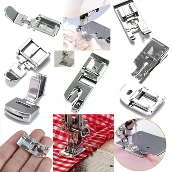 

Domestic Sewing Machine Accessories Presser Foot Feet Kit Set Hem Foot Spare Parts For Sewing Machine Accessories