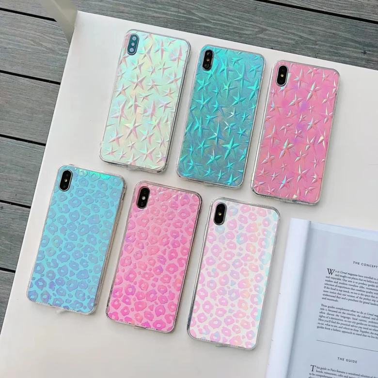 60 шт./лот девушка блеск мягкий чехол для задней крышки Чехлы iphone XS MAX X XR 11Pro 7 8 Плюс