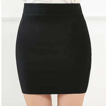 

2020 summer Stretchy Skirts New women Fashion Spring Office Basic Skirts Pencil Skirt High Waist Stretchy Skirts