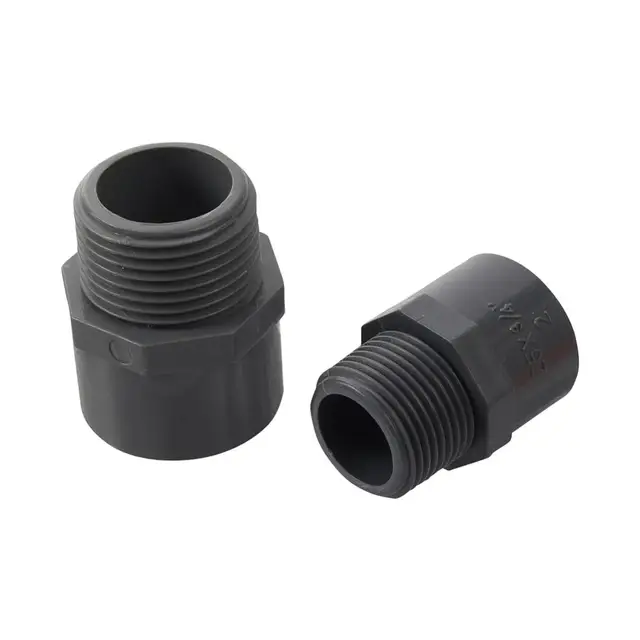 1/2 "3/4" 1 "Férfi Szál 20/25/32 Mm -Es Vízcső Pvc Egyenes Csatlakozó Kerti Öntözőcső Csatlakozás Közös Tartály Adapter - Image 3