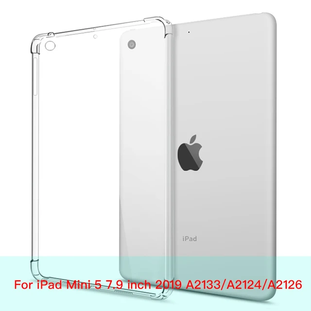 For New iPad 7 8 9 10.2 9.7 2021 5 6 Air 10.9 2 3 4 Case TPU Silicon Transparent Cover For iPad Pro 10.5 '' 11'' Mini 2 3 4 5 6 iPad Mini 5 2019