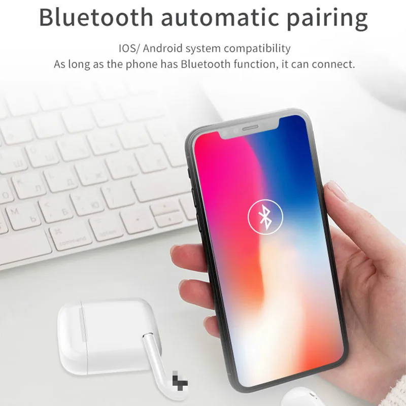 Цветные I9s TWS Близнецы наушники мини беспроводные Bluetooth наушники гарнитуры Стерео Наушники Беспроводные для IPhone samsung huawei