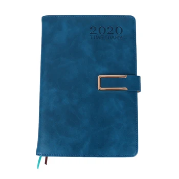 

Daily Schedule Notebook Schedule Writing Memo Pads Diary Journal Notepad Blue