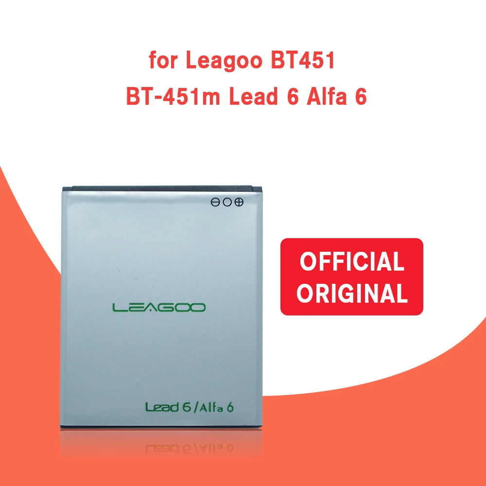 Аккумулятор на 1600 мА · ч для Leagoo Alfa6 Alfa 6 BT 451M BT451 аккумулятор + код