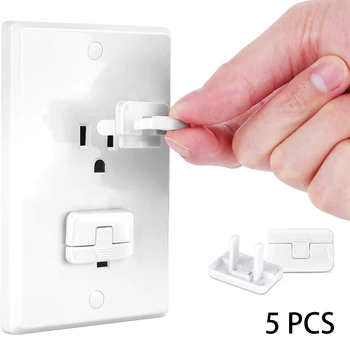 

Baby Proofing Pets With Pull Handle Home Electric Socket Child Safety Practical Wall Plate Invisible Outlet Cover Power Harzard