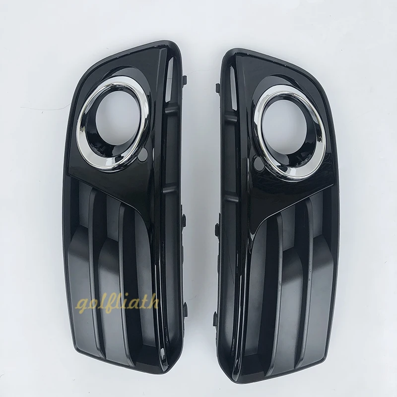 

Левая Правая боковая решетка для нижнего бампера автомобиля противотуманная светильник РА решетка для Audi Q5(8R) MK1 2012/2013-2016 Стайлинг автомобиля