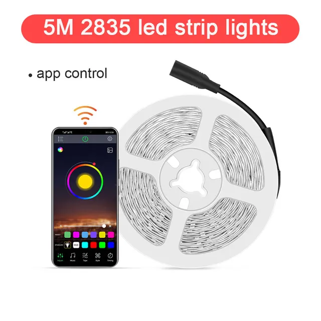 Taśma LED sterowana telefonem 5M 2835 za $2.79 / ~10zł Taśma LED sterowana telefonem 5M 2835 za $2.79 / ~10zł