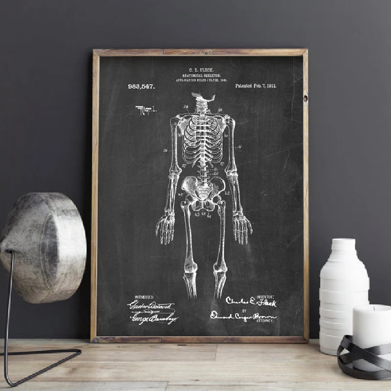 Human-Anatomy-Skeleton-Wall-Art-Canvas-Painting-Vintage-Posters-and-Prints-Medical-Student-Education-Gift-Doctors (1)